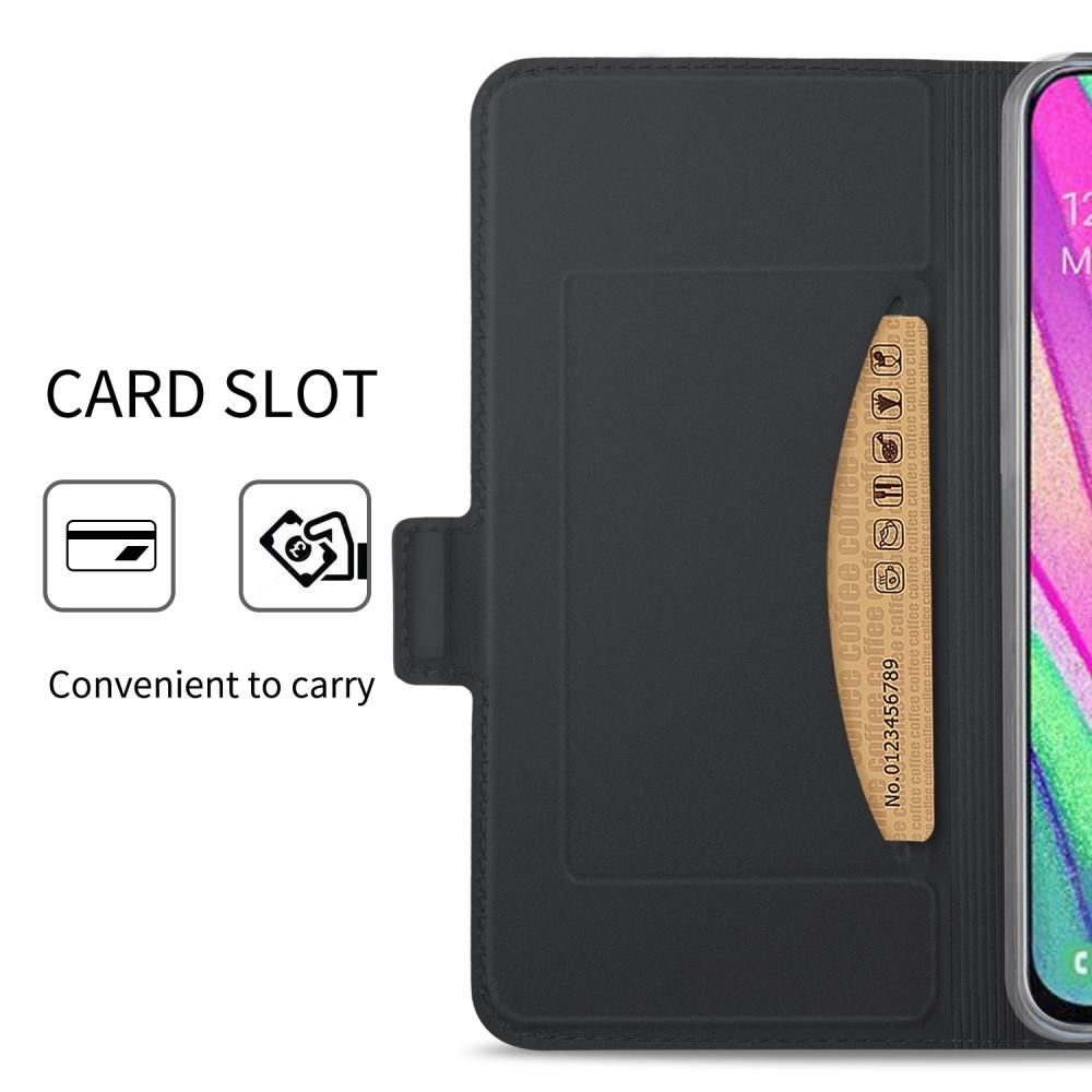 Slim Card Wallet Galaxy A40 sort
