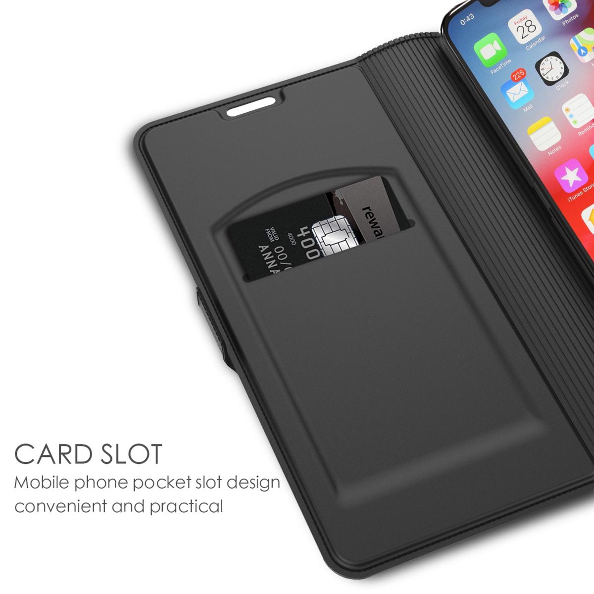 Slim Card Wallet iPhone 11 sort