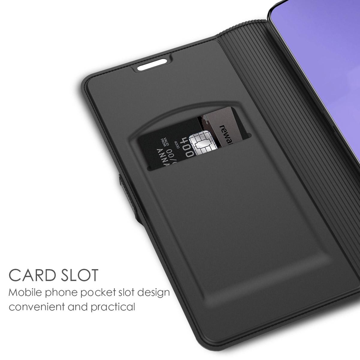Slim Card Wallet Samsung Galaxy A51 sort