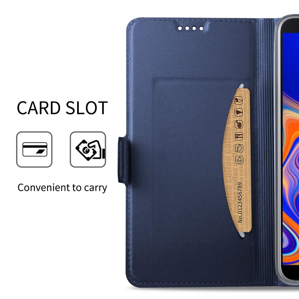 Slim Card Wallet Samsung Galaxy J4 Plus 2018 blå
