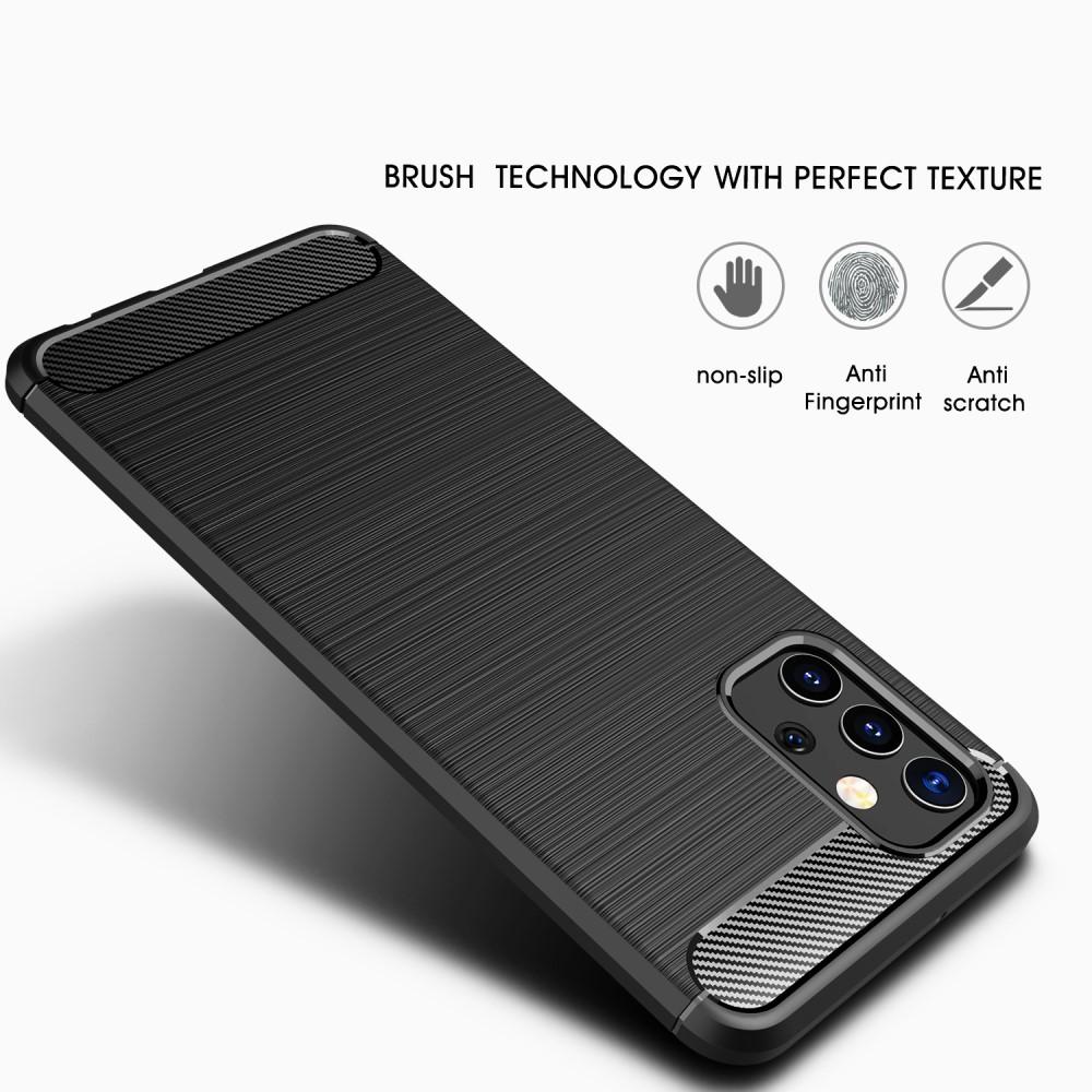 Samsung Galaxy A32 5G Cover TPU Brushed Sort