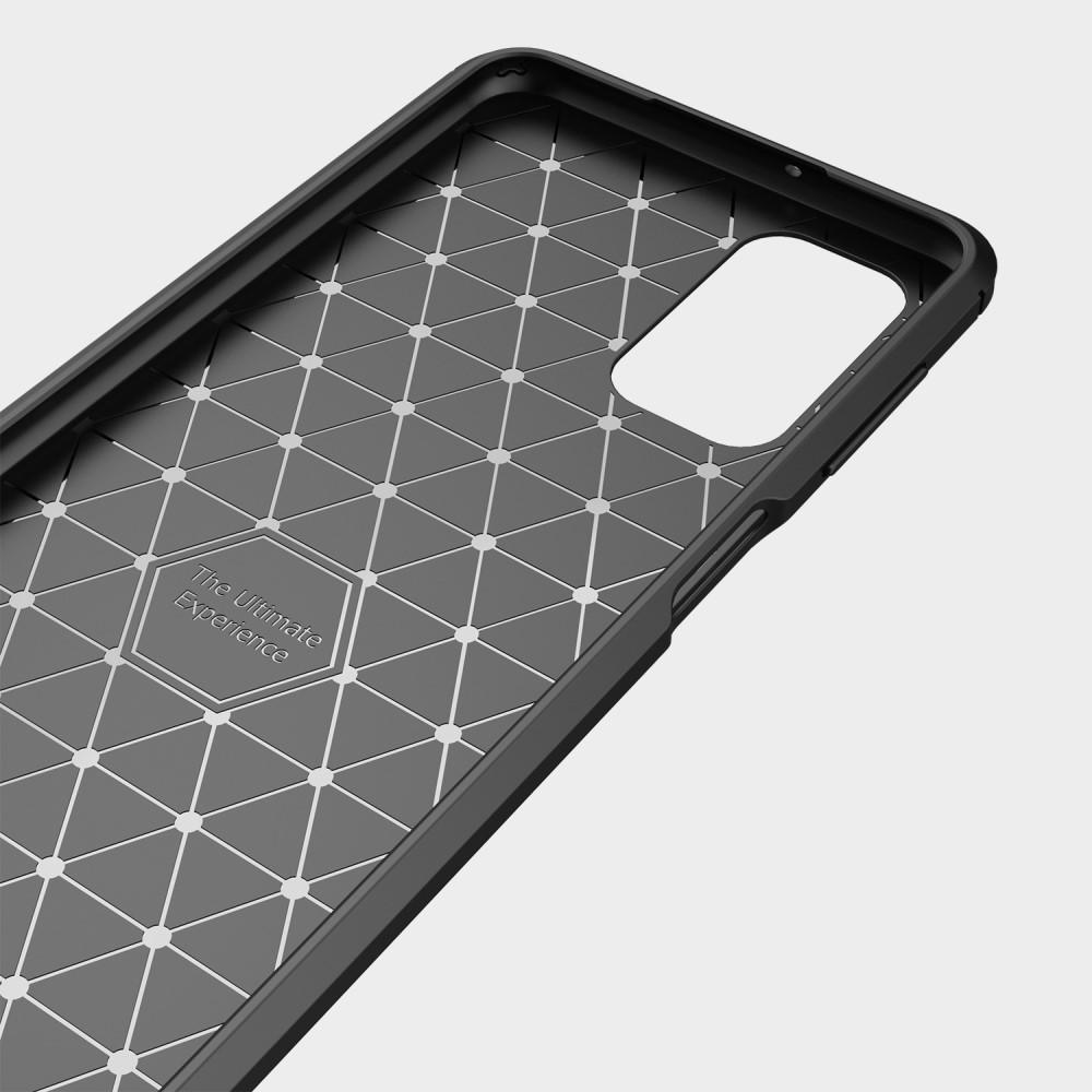 Samsung Galaxy A32 5G Cover TPU Brushed Sort