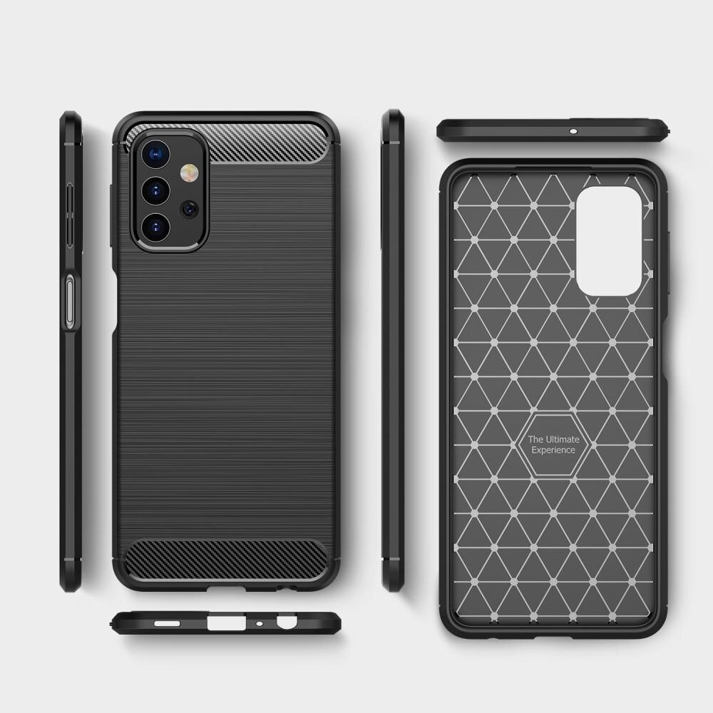 Samsung Galaxy A32 5G Cover TPU Brushed Sort