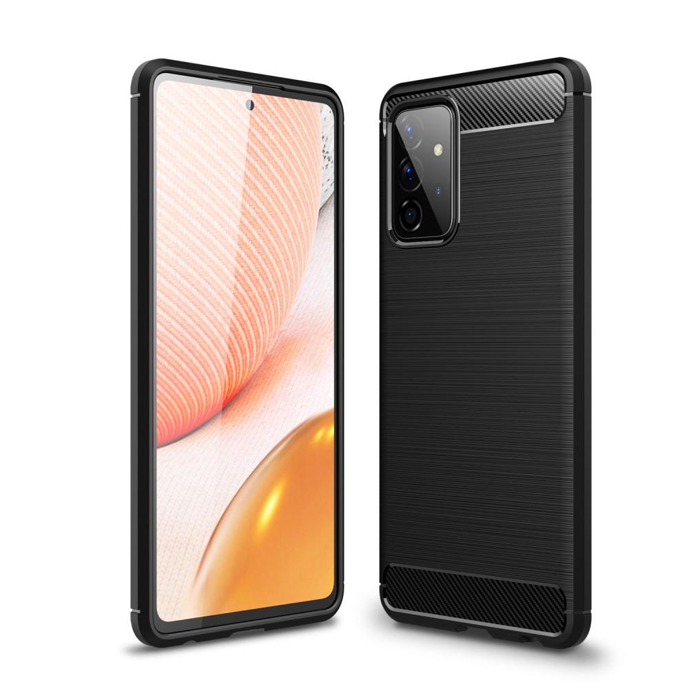 Brushed TPU Cover Galaxy A72 5G Black