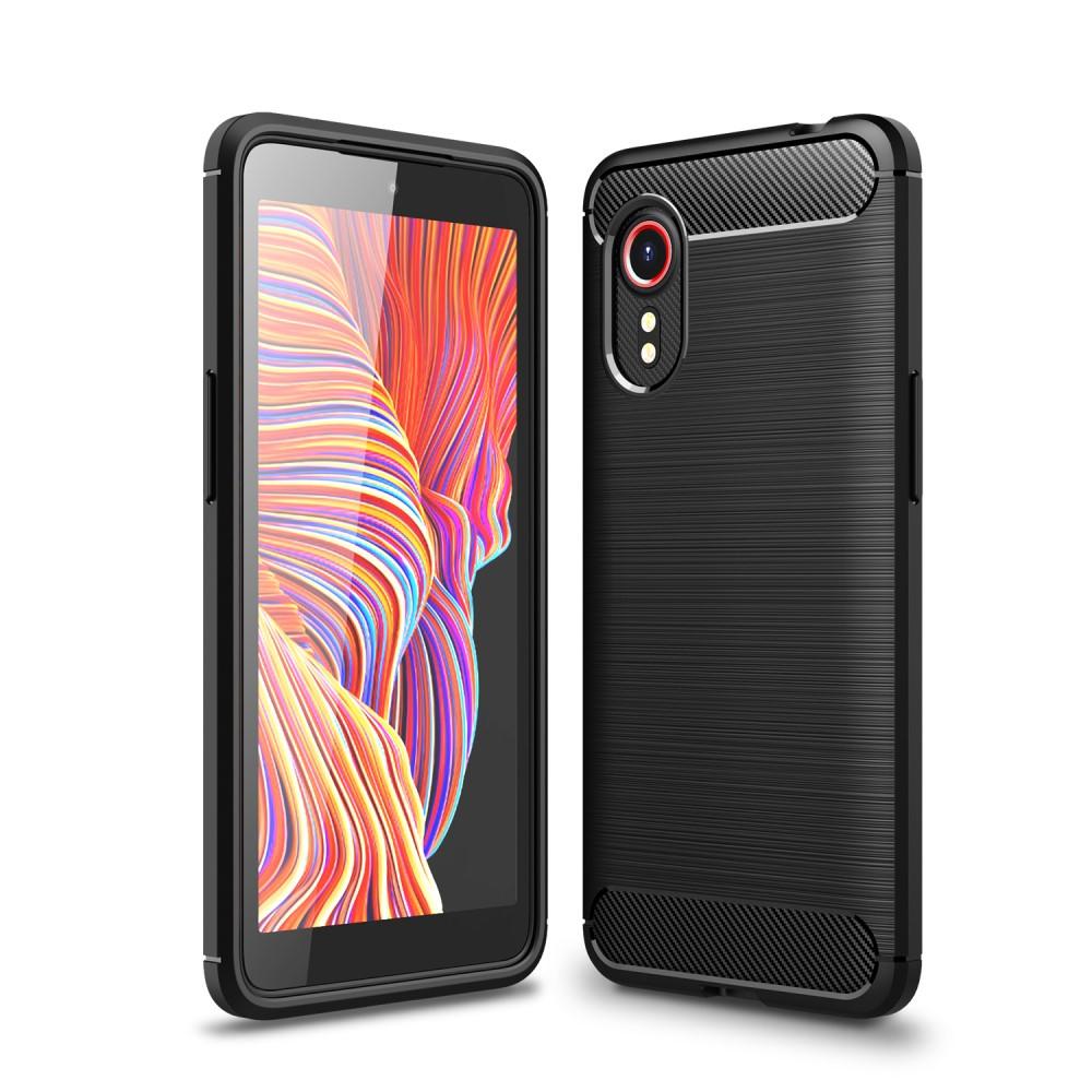 Samsung Galaxy Xcover 5 Cover TPU Brushed Sort