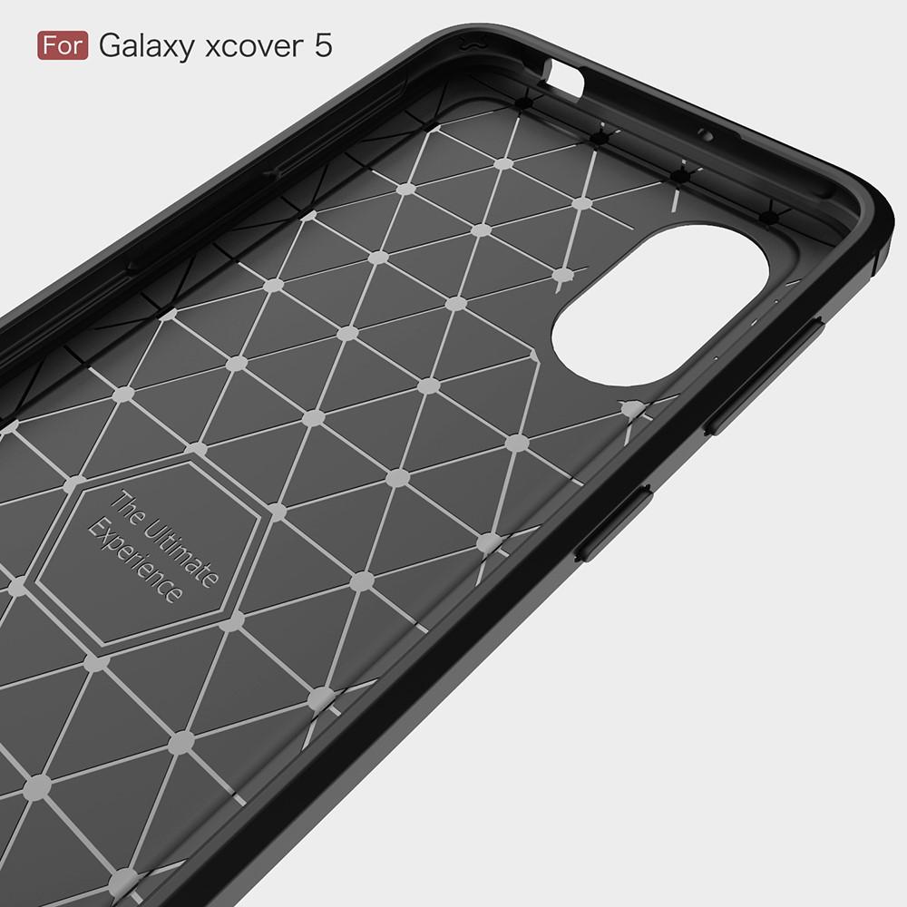 Brushed TPU Cover Galaxy Xcover 5 Black