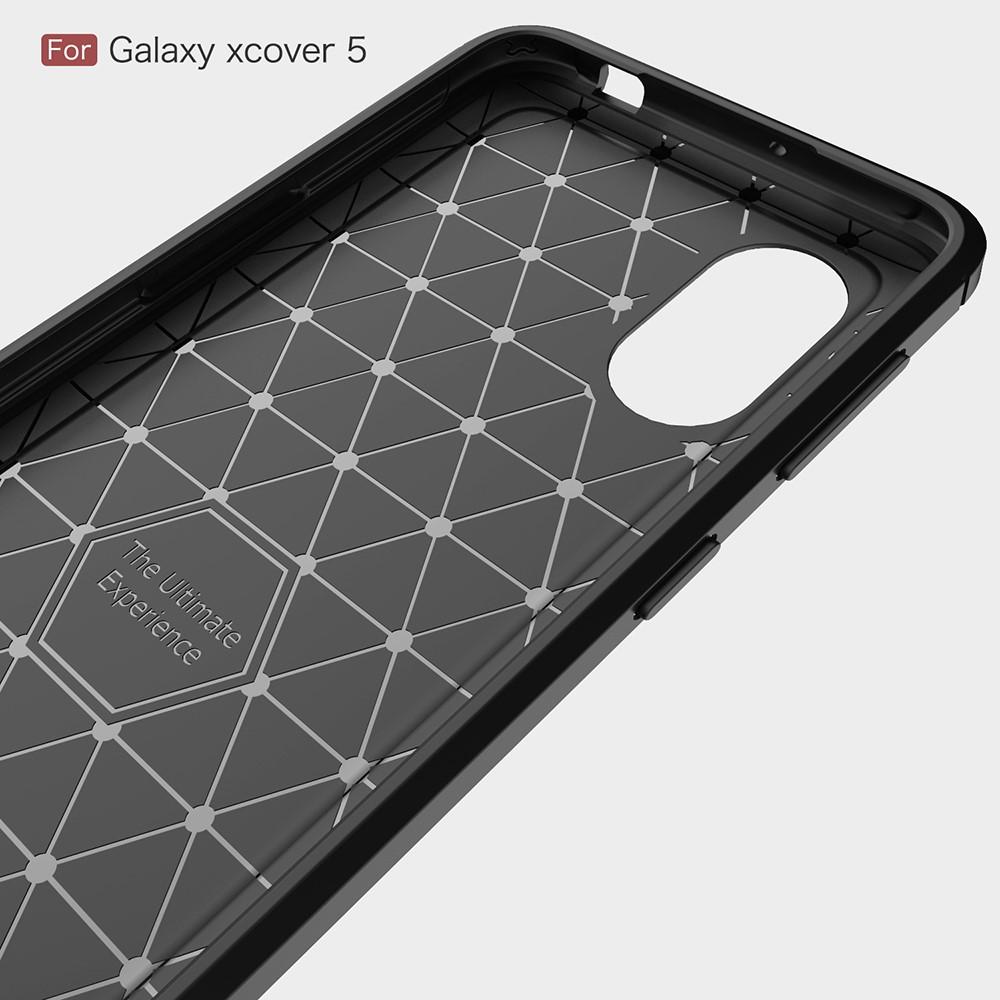 Samsung Galaxy Xcover 5 Cover TPU Brushed Sort