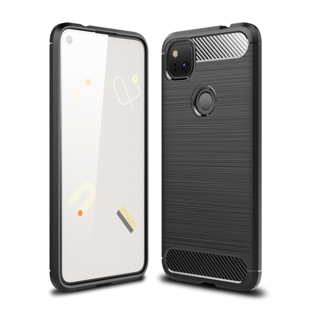 Brushed TPU Cover Google Pixel 4a Black