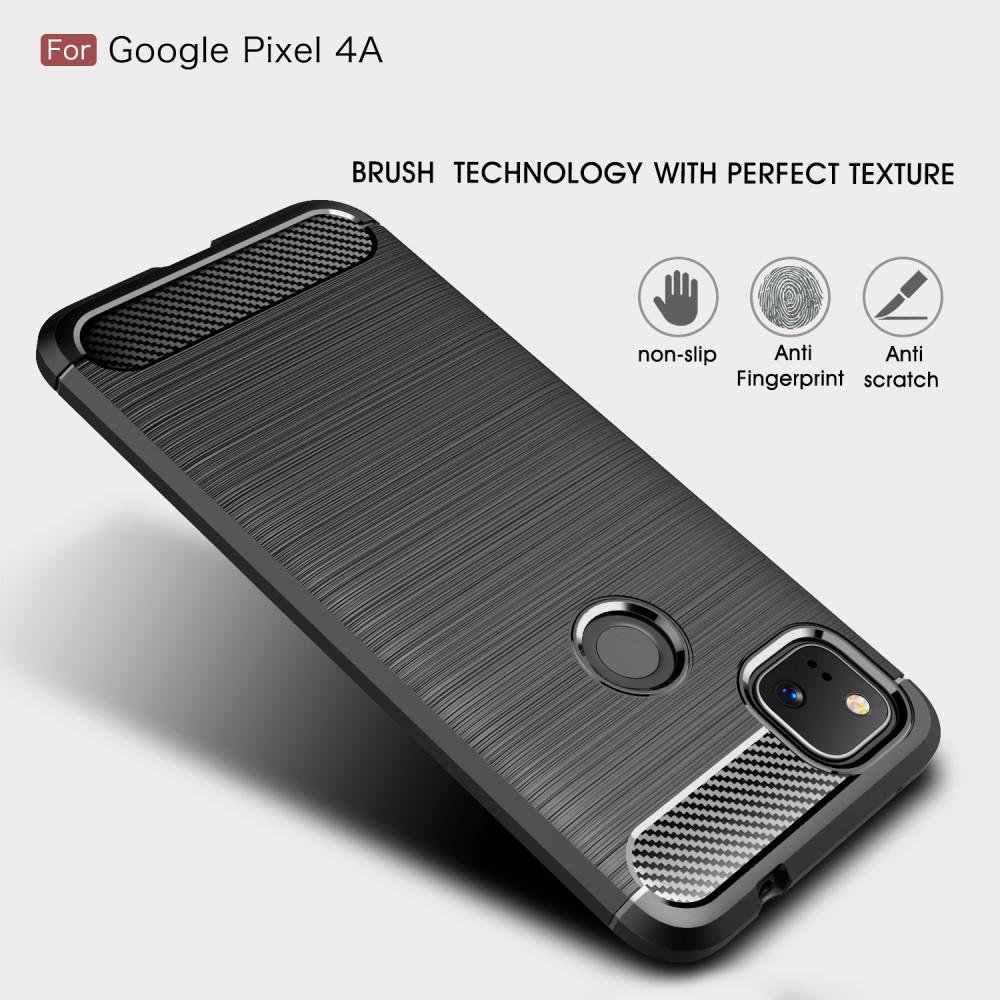 Google Pixel 4a Cover TPU Brushed Sort
