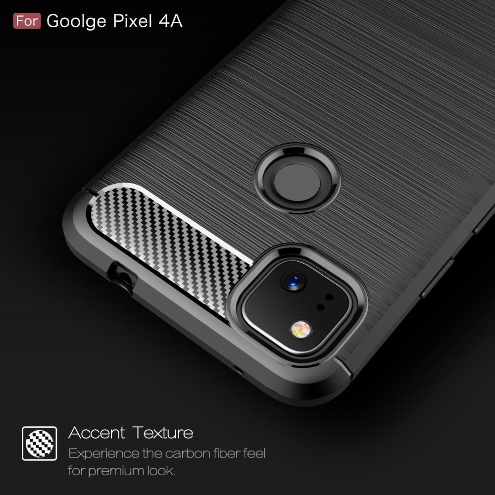 Google Pixel 4a Cover TPU Brushed Sort