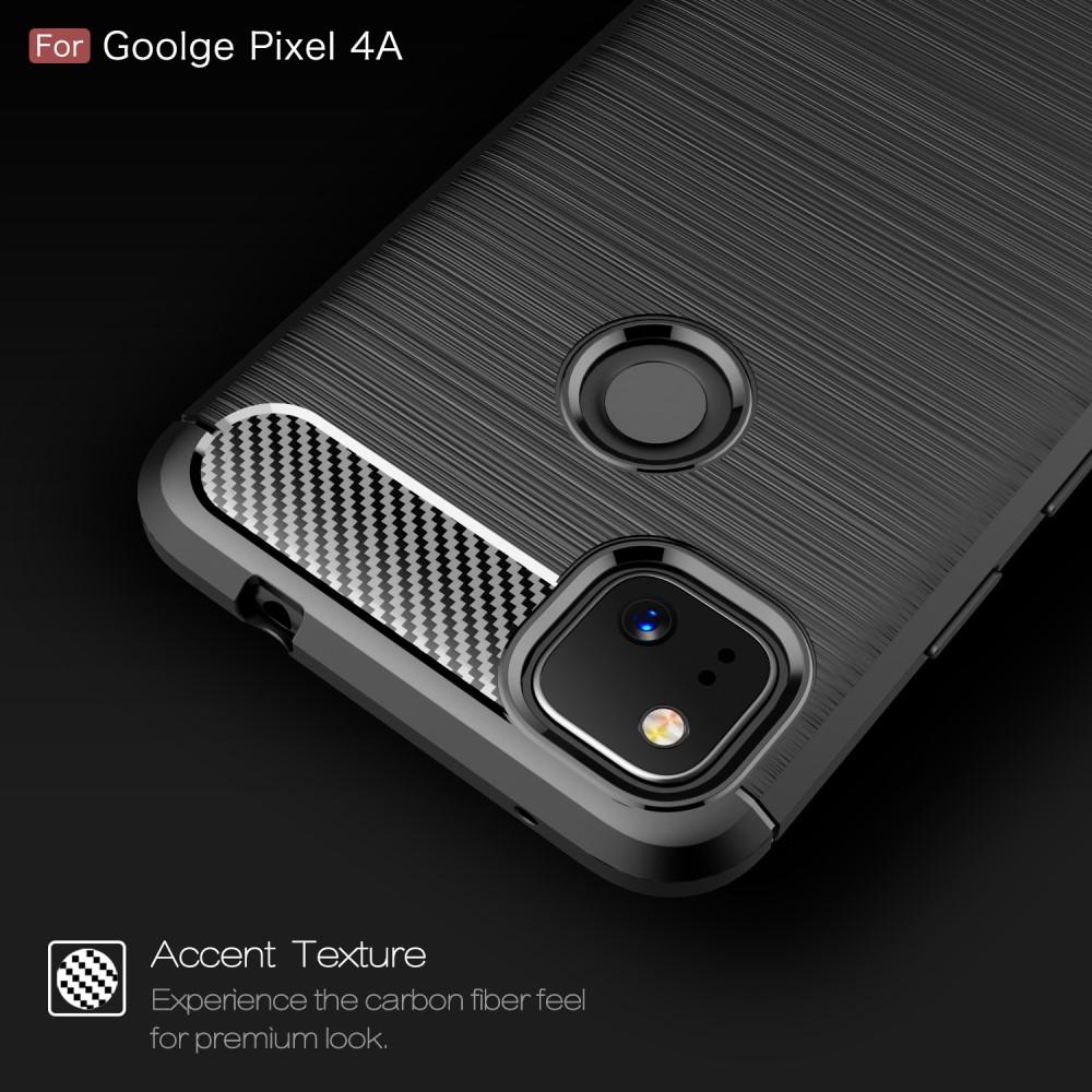 Brushed TPU Cover Google Pixel 4a Black