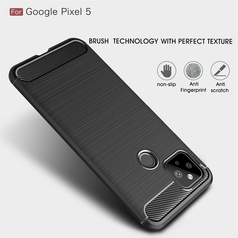 Google Pixel 5 Cover TPU Brushed Sort