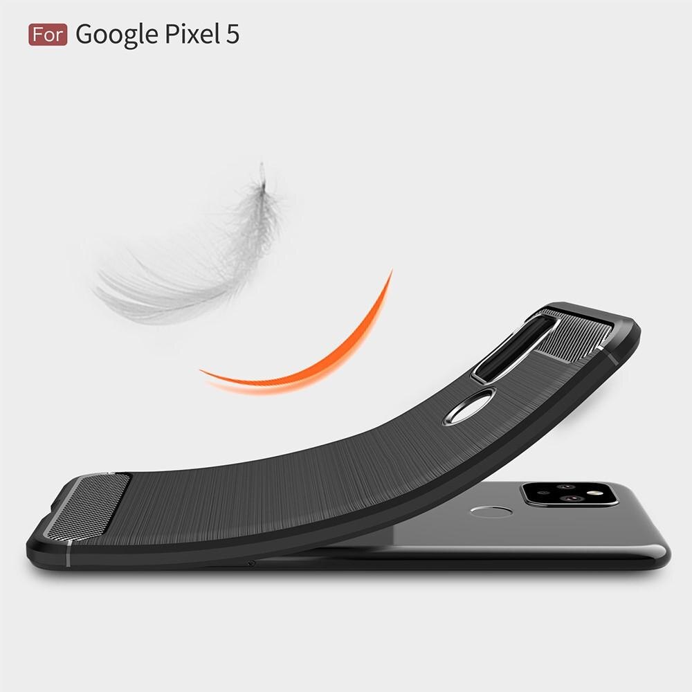 Google Pixel 5 Cover TPU Brushed Sort