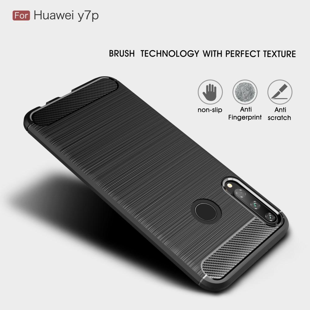 Brushed TPU Cover Huawei P40 Lite E Black
