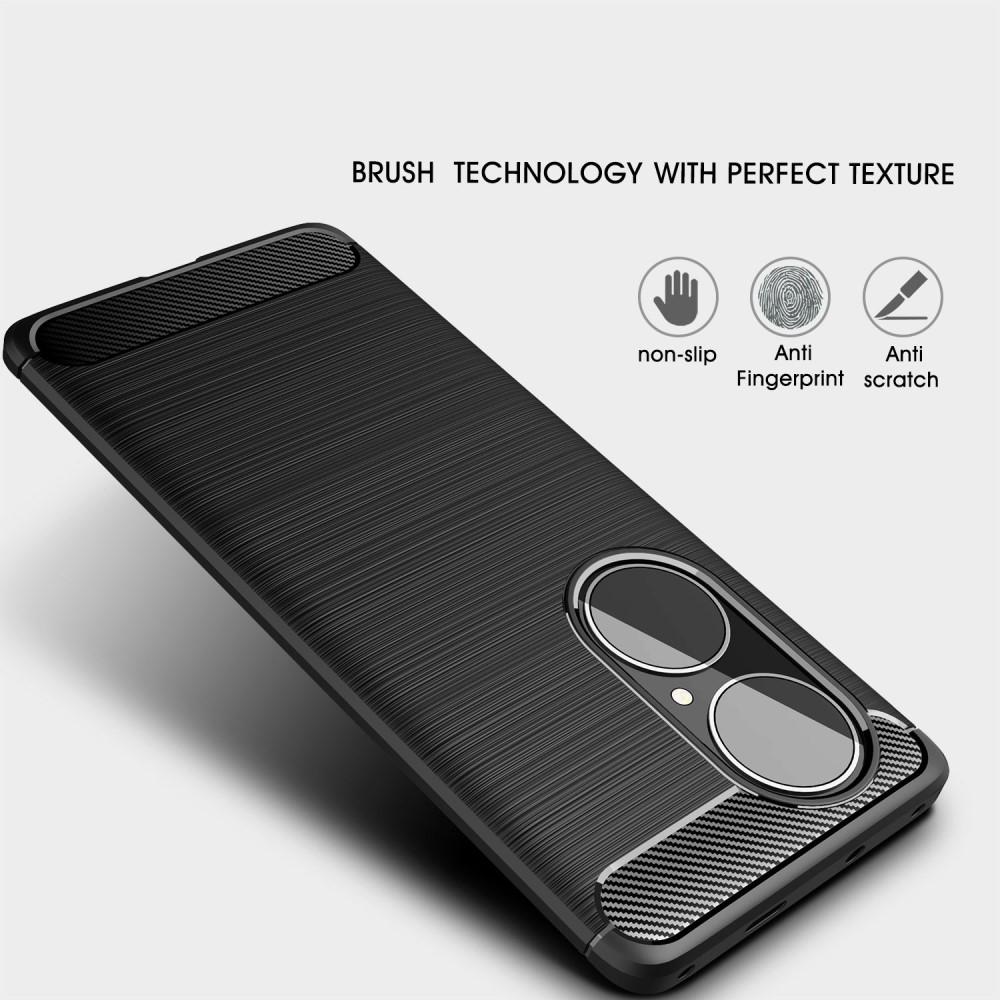 Brushed TPU Cover Huawei P50 Pro Black