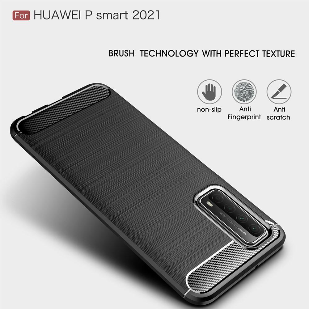 Brushed TPU Cover Huawei P smart 2021 Black