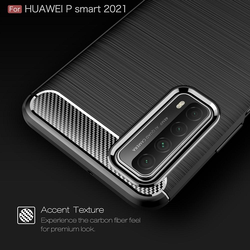 Brushed TPU Cover Huawei P smart 2021 Black