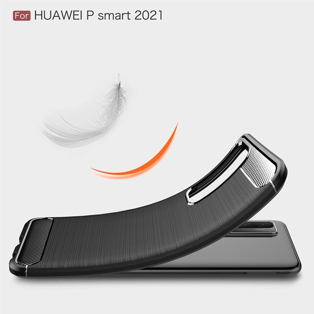 Brushed TPU Cover Huawei P smart 2021 Black