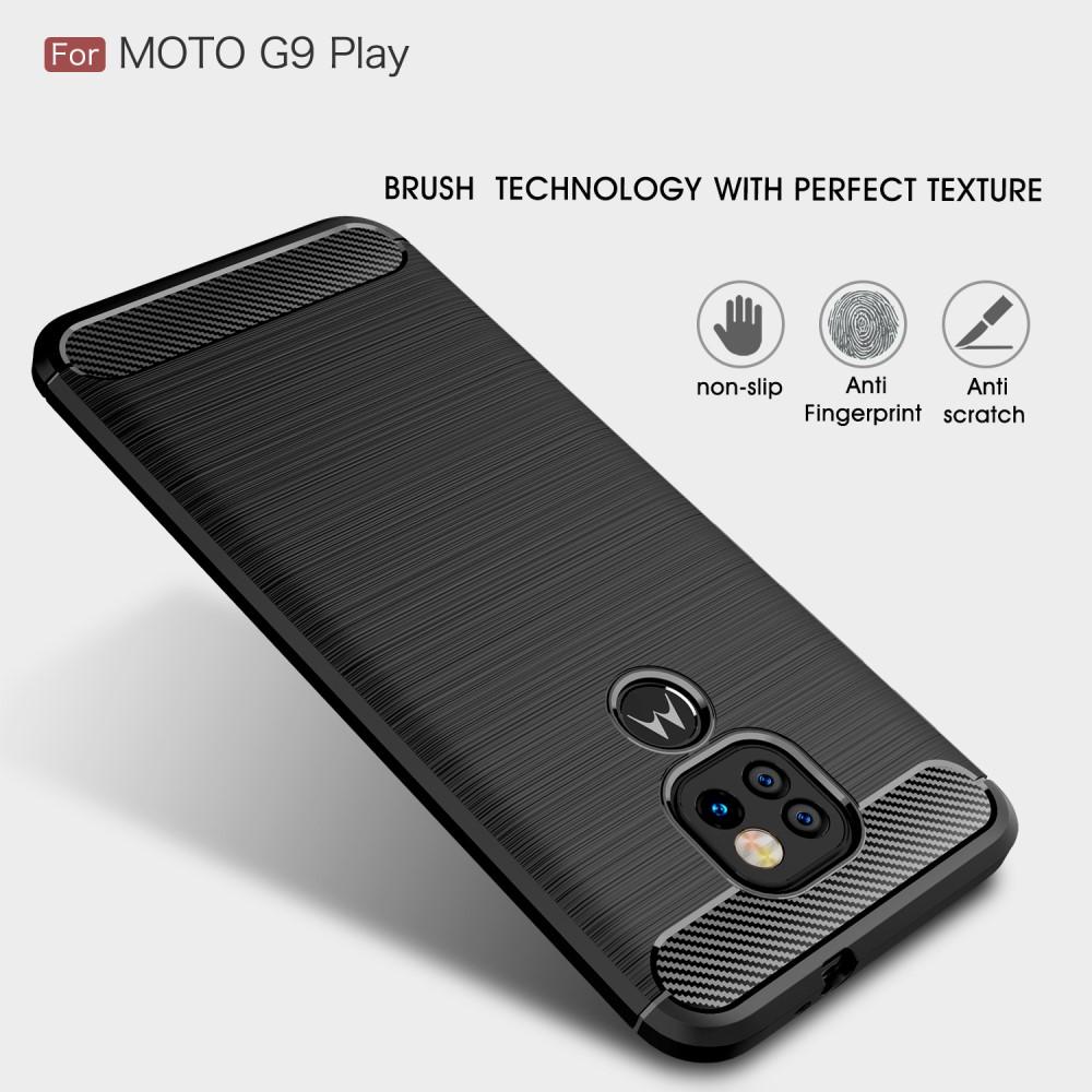 Brushed TPU Cover Motorola Moto G9 Play Black