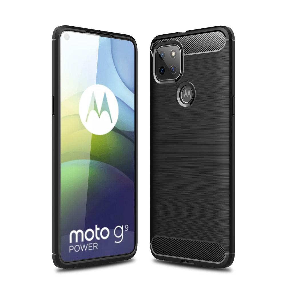 Brushed TPU Cover Motorola Moto G9 Power Black
