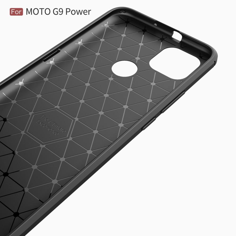 Brushed TPU Cover Motorola Moto G9 Power Black