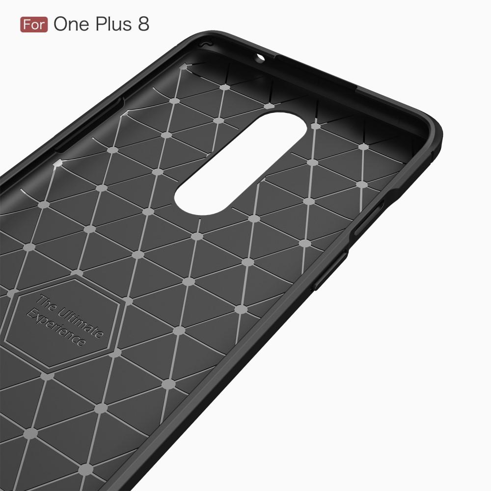 Brushed TPU Cover OnePlus 8 Black