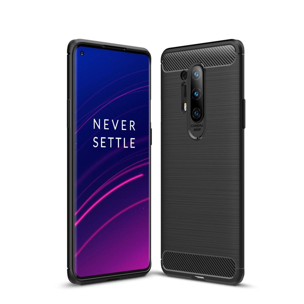 Brushed TPU Cover OnePlus 8 Pro Black