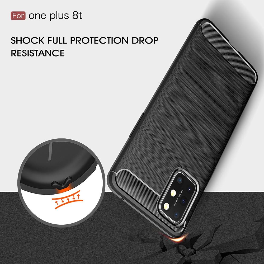  OnePlus 8T Cover TPU Brushed Sort