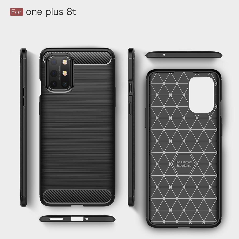 OnePlus 8T Cover TPU Brushed Sort