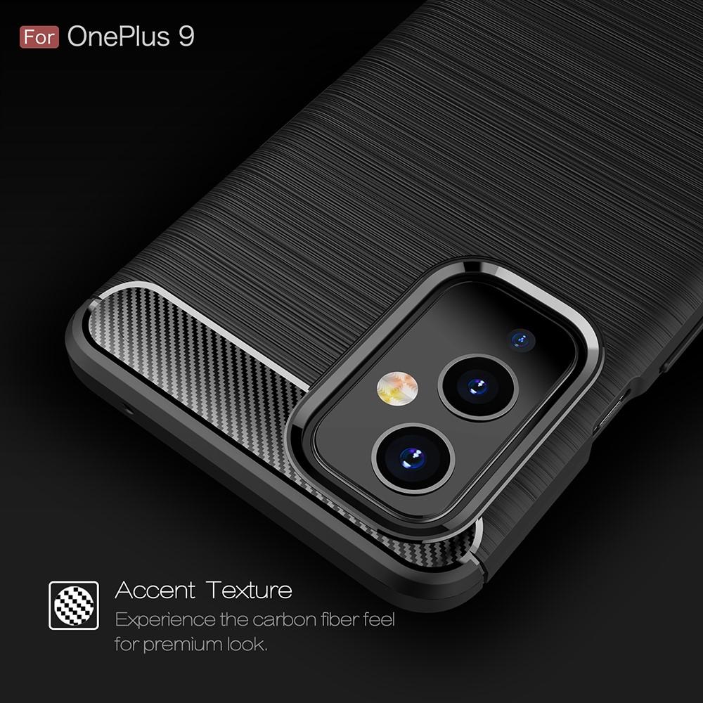 Brushed TPU Cover OnePlus 9 Black