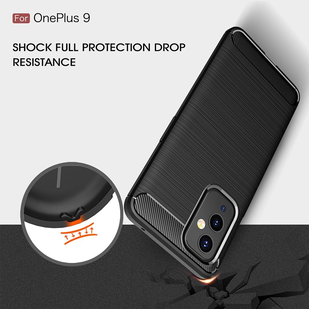 Brushed TPU Cover OnePlus 9 Black