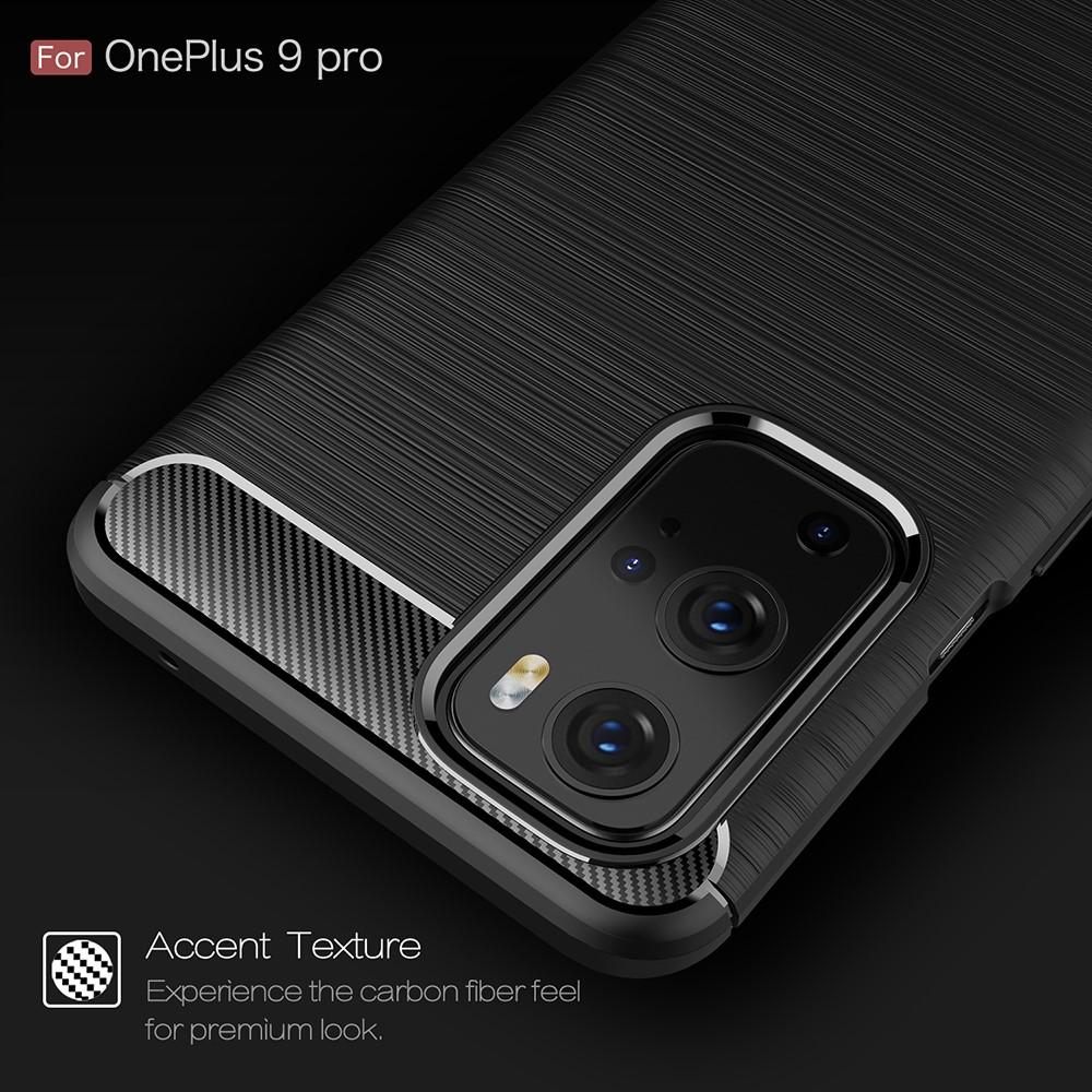 Brushed TPU Cover OnePlus 9 Pro Black