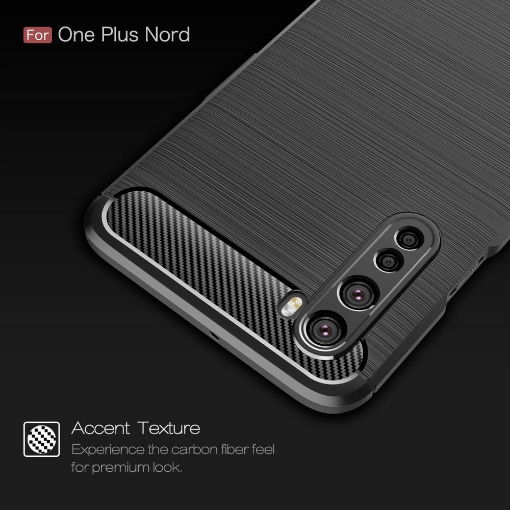 Brushed TPU Cover OnePlus Nord Black