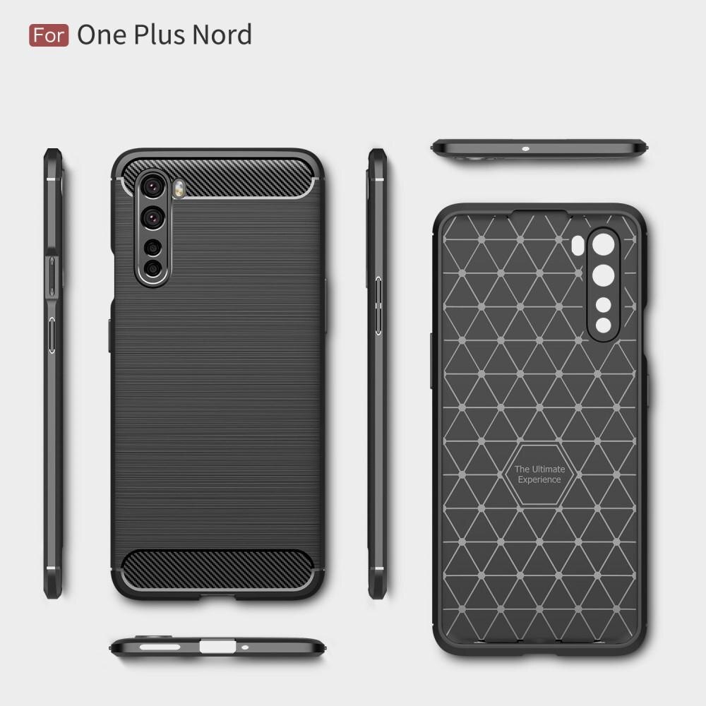 Brushed TPU Cover OnePlus Nord Black