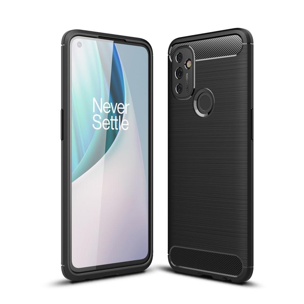 Brushed TPU Cover OnePlus Nord N100 Black