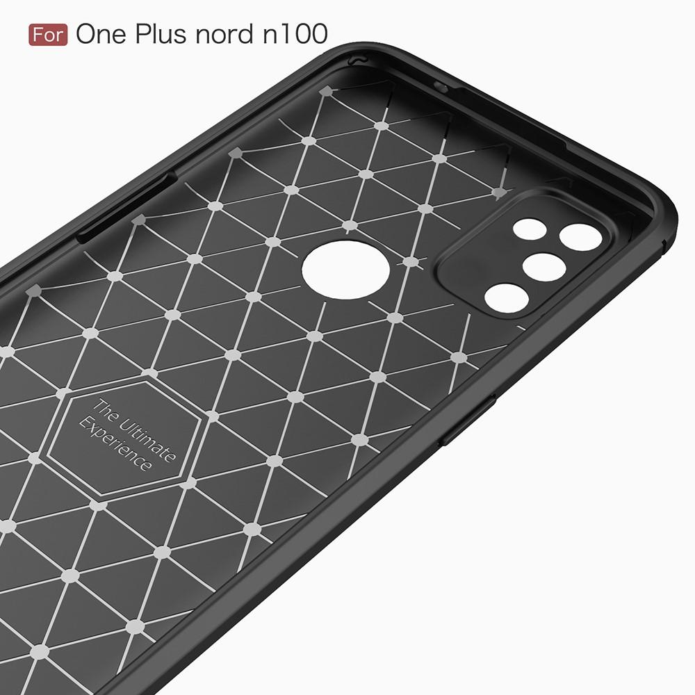  OnePlus Nord N100 Cover TPU Brushed Sort