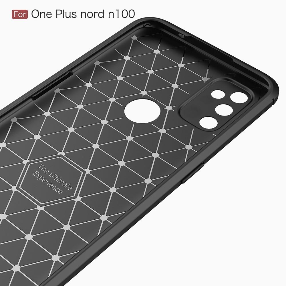 Brushed TPU Cover OnePlus Nord N100 Black