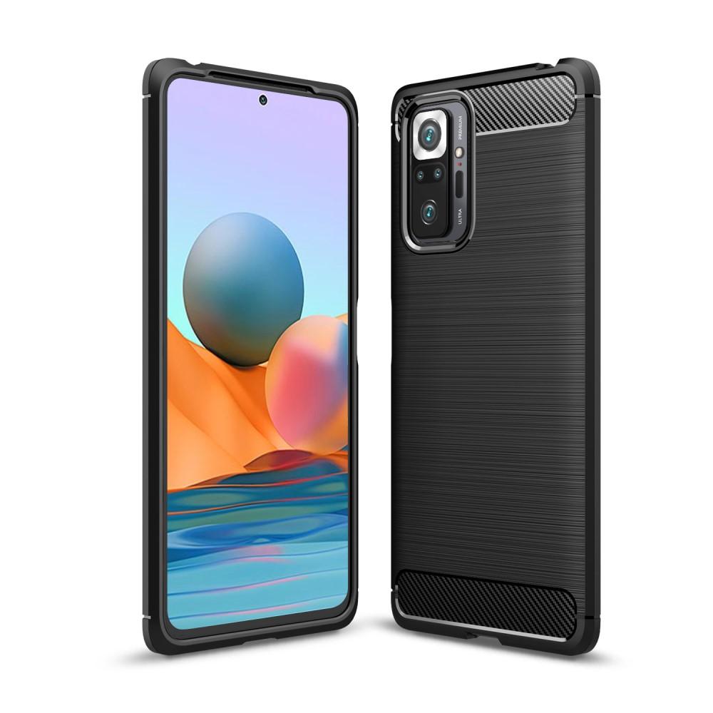 Brushed TPU Cover Redmi Note 10 Pro Black