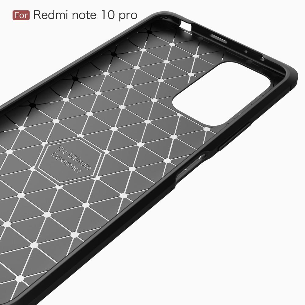 Brushed TPU Cover Redmi Note 10 Pro Black