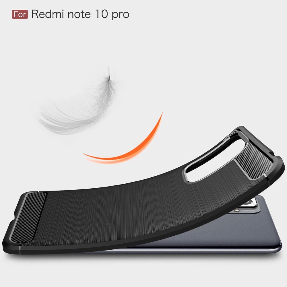 Brushed TPU Cover Redmi Note 10 Pro Black