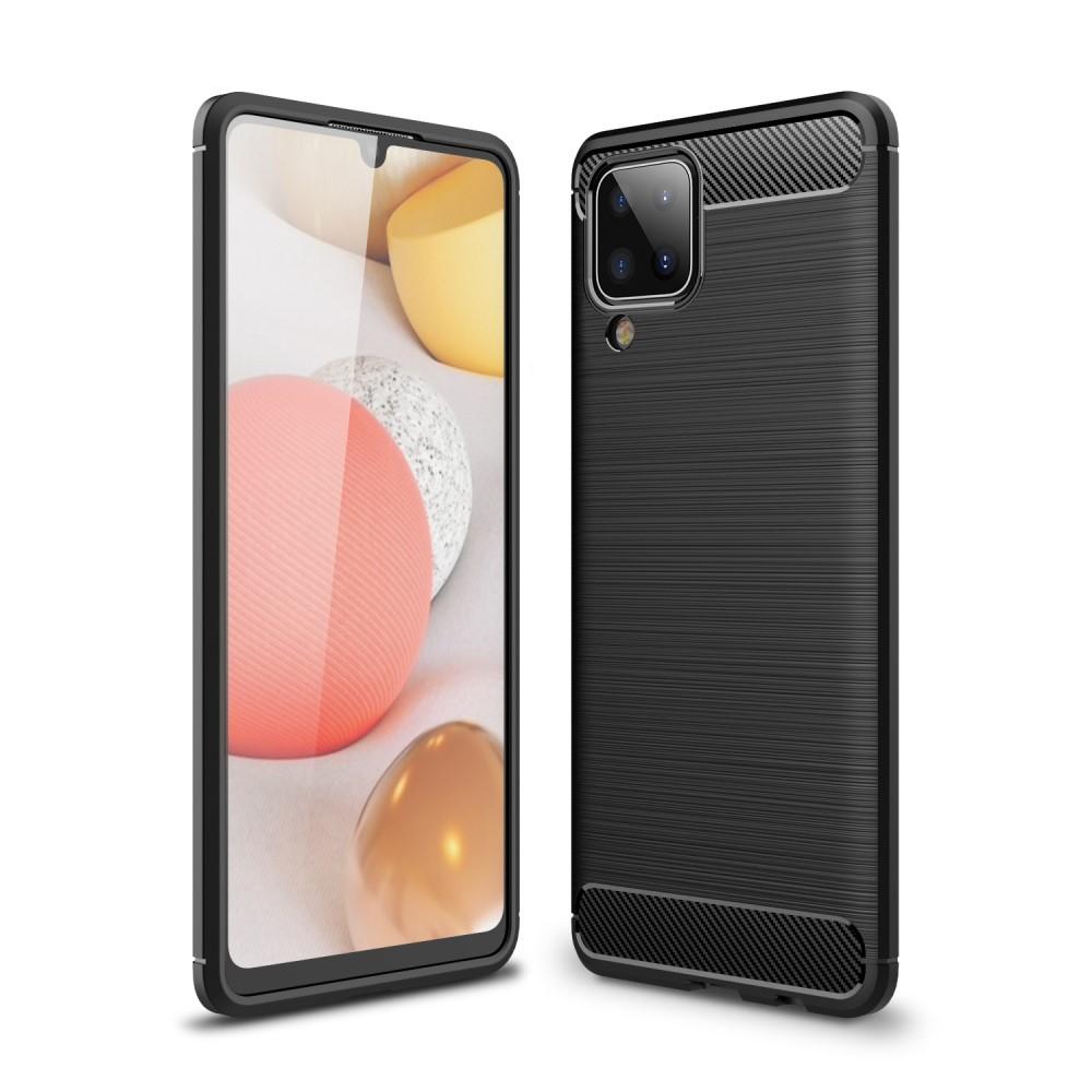 Brushed TPU Cover Samsung Galaxy A12 Black