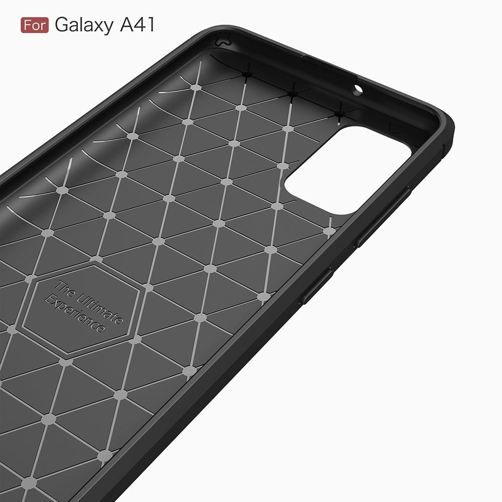 Brushed TPU Cover Samsung Galaxy A41 Black