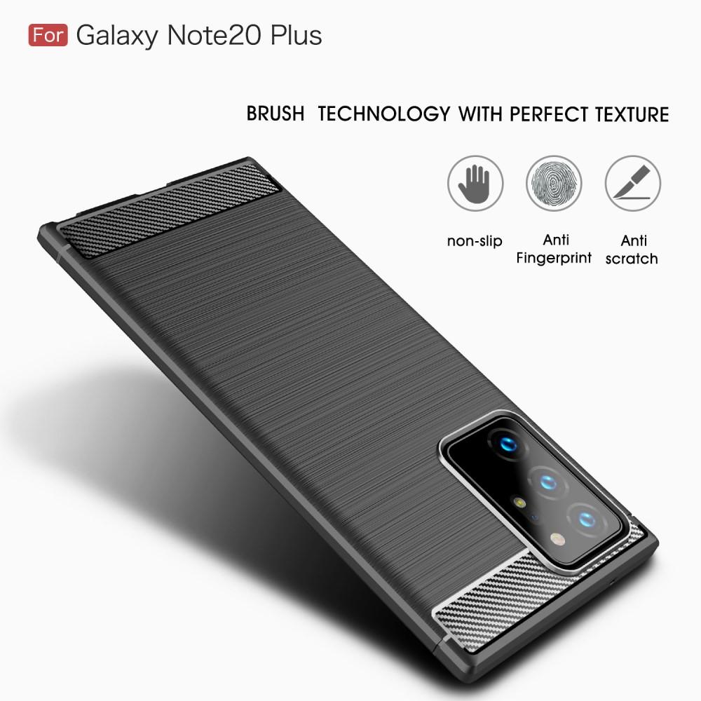 Brushed TPU Cover Samsung Galaxy Note 20 Ultra Black