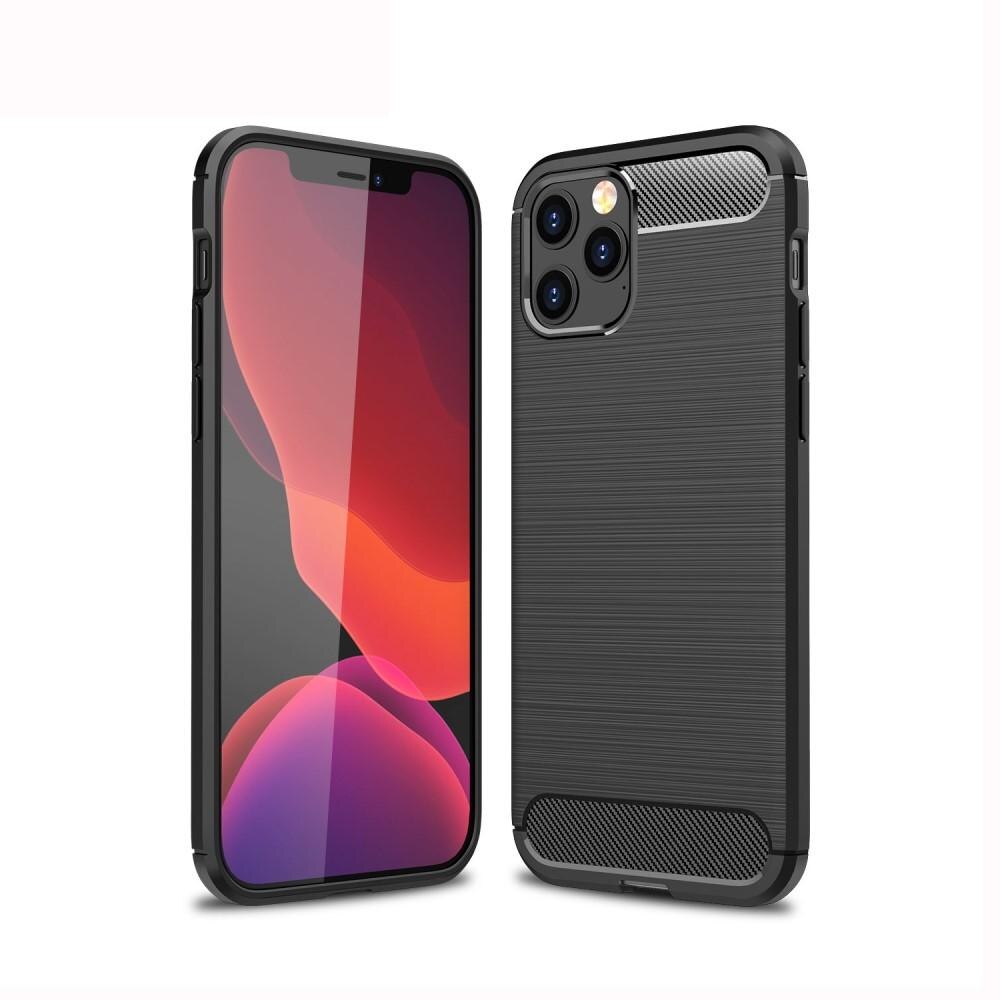 Brushed TPU Cover iPhone 12 Pro Max Black