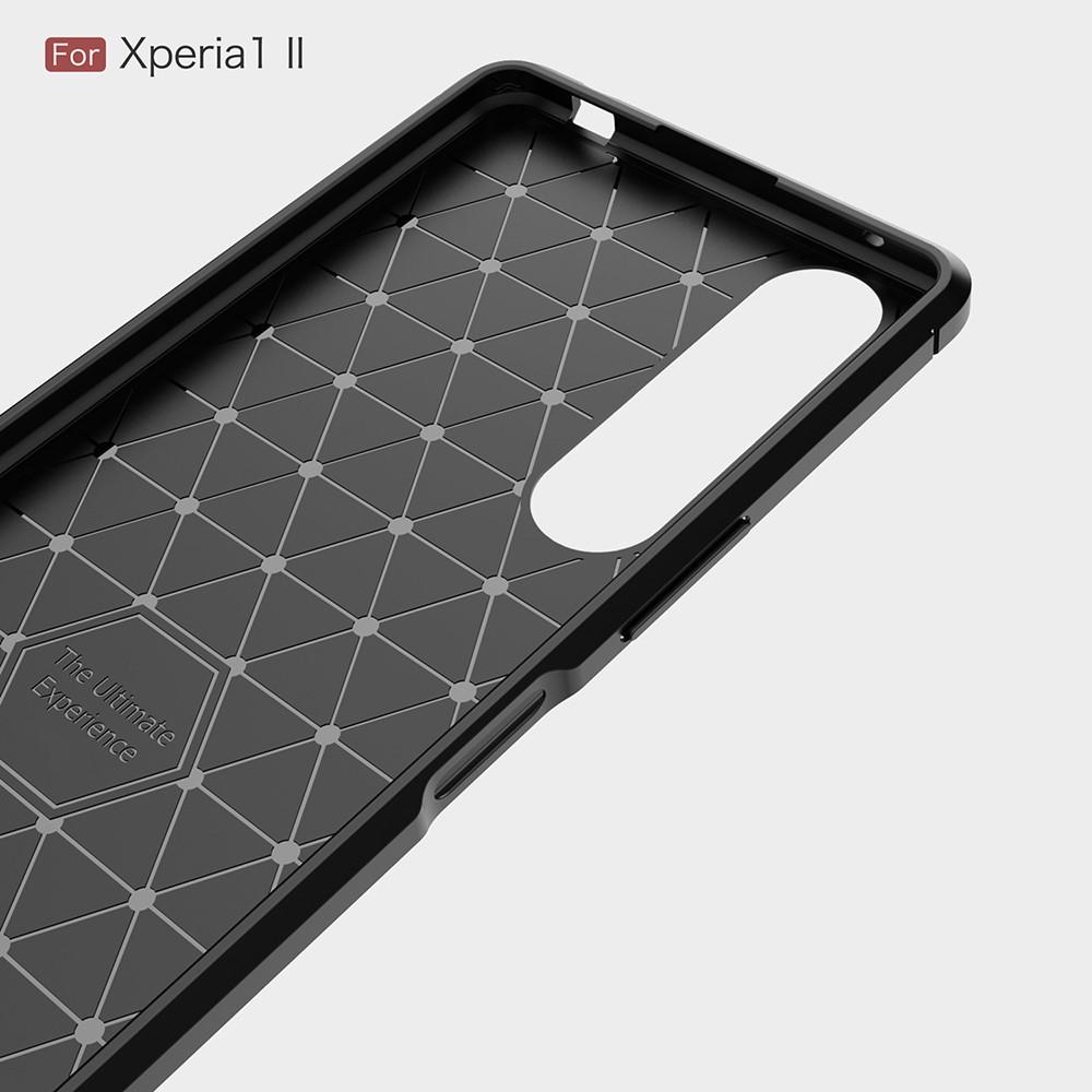 Brushed TPU Cover Sony Xperia 1 II Black