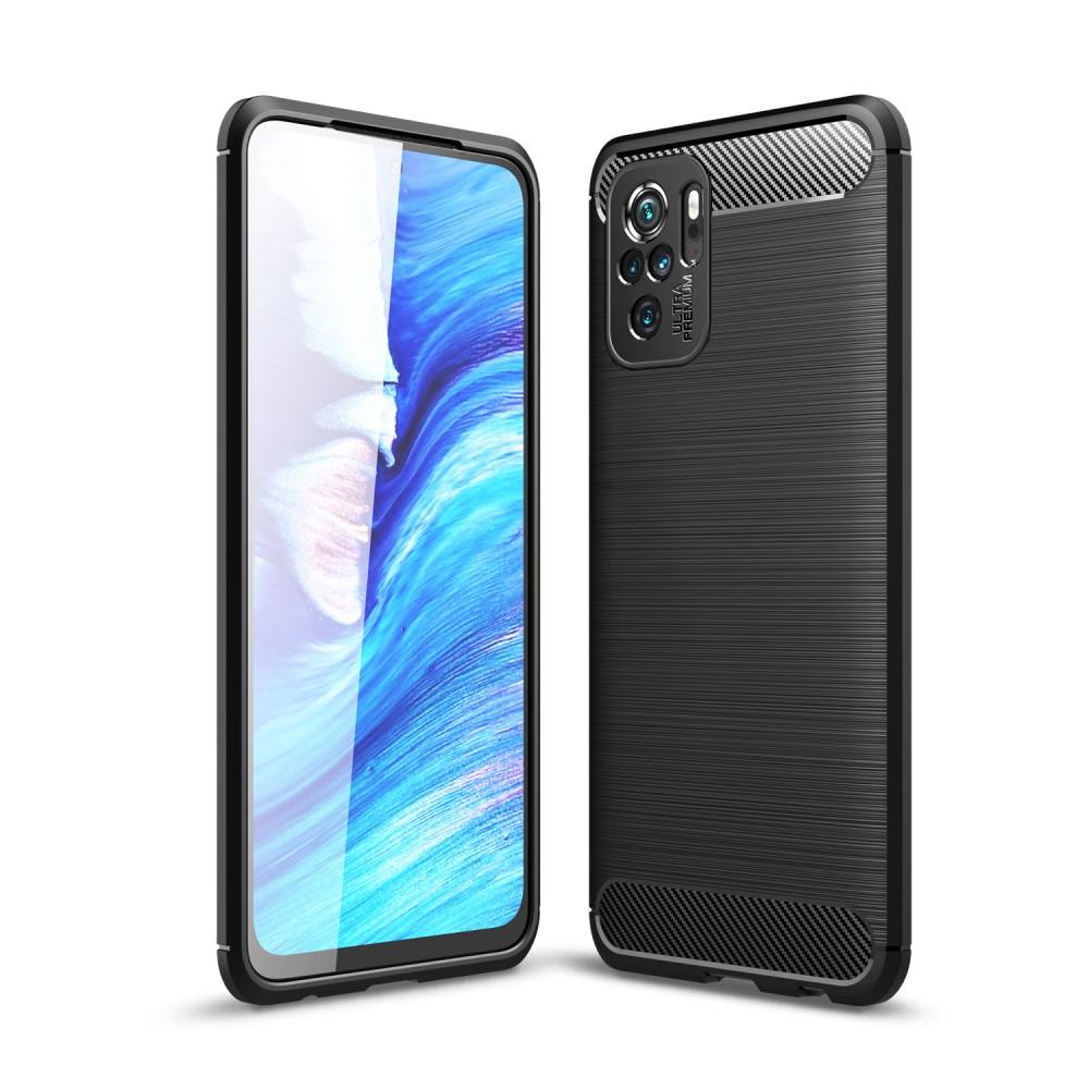 Brushed TPU Cover Redmi Note 10/Note 10S Black