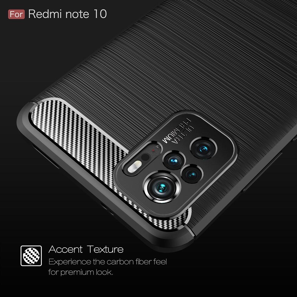 Brushed TPU Cover Redmi Note 10/Note 10S Black