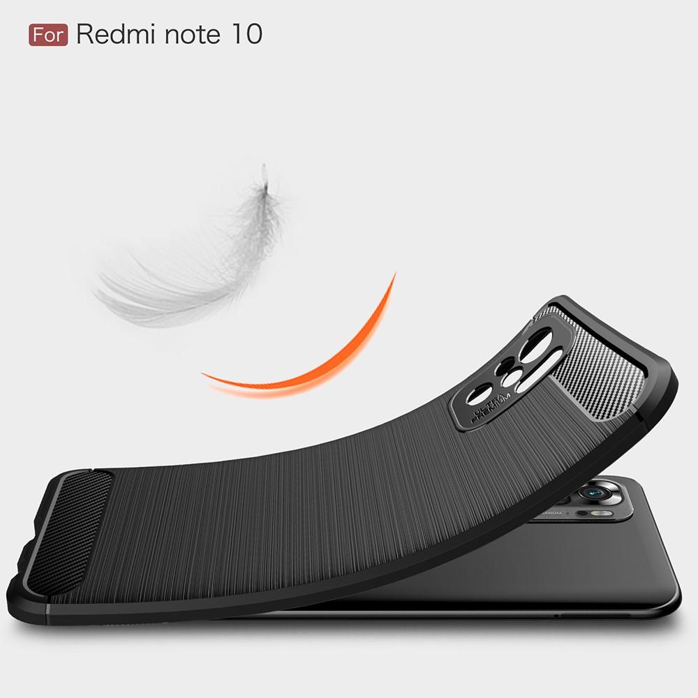 Brushed TPU Cover Redmi Note 10/Note 10S Black