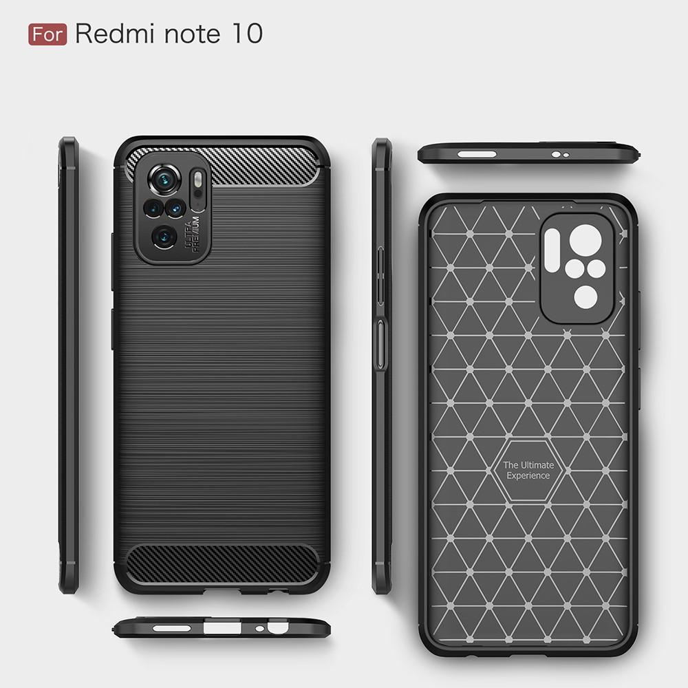 Brushed TPU Cover Redmi Note 10/Note 10S Black