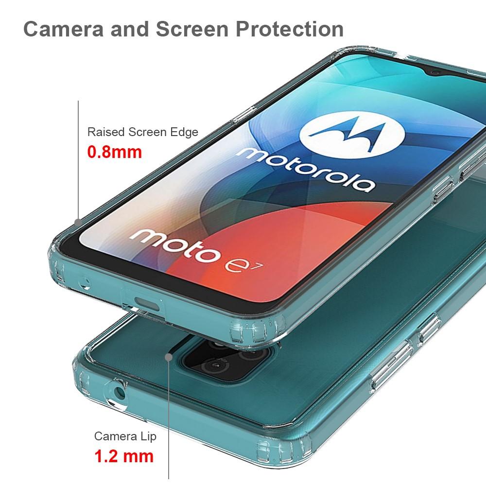 Crystal Hybrid Case Motorola Moto E7 Transparent